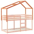 Miniatyrbillede 2 af 9: vidaXL stel til husseng 213x95,5x144,5 cm massivt fyrretræ gyldenbrun