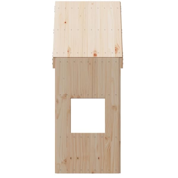 vidaXL stel til husseng 55x84x132 cm massivt fyrretræ