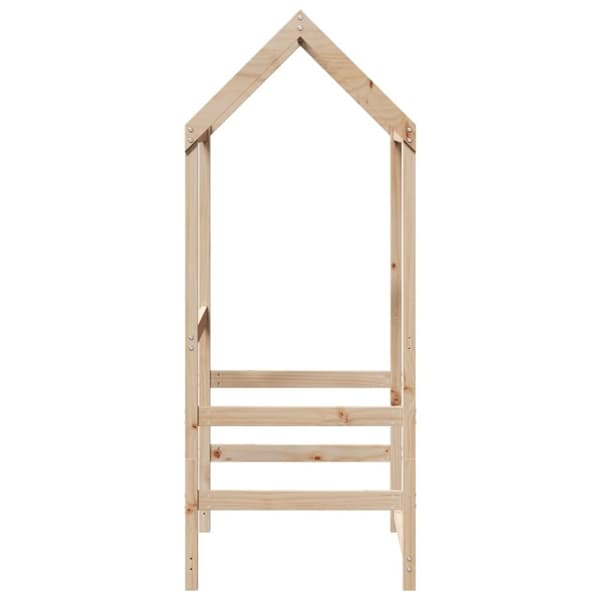 vidaXL stel til husseng 98x70x176,5 cm massivt fyrretræ