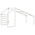 Miniatyrbillede 5 af 9: vidaXL stel til husseng 198x87x113 cm massivt fyrretræ hvid