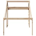 Miniatyrbilde 4 av 9: vidaXL Tak for barneseng 198x97x113 cm heltre furu