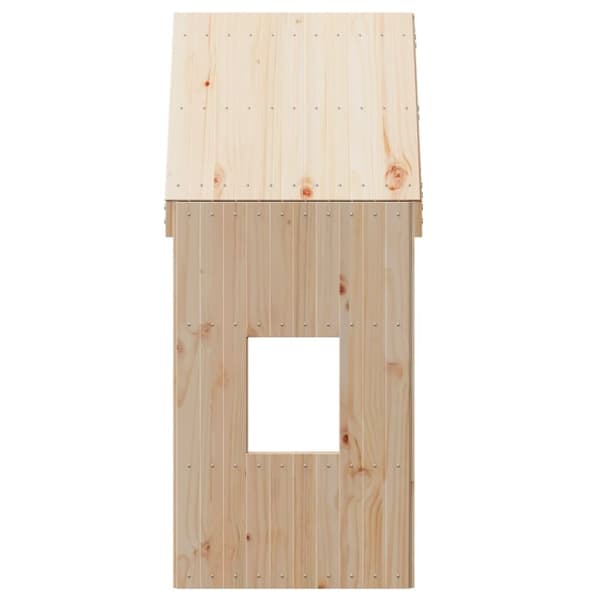 vidaXL Tak till barnsäng 60x99x139,5 cm massiv furu