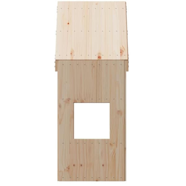 vidaXL stel til husseng 55x99x139,5 cm massivt fyrretræ