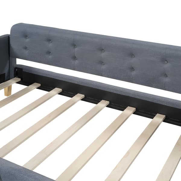 90*200cm bäddsoffa, dagbädd, knappspikdekoration, enkel och elegant