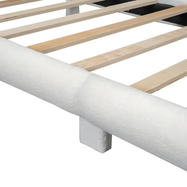 90*200cm flad seng, barneseng, plys, sød hovedgærde