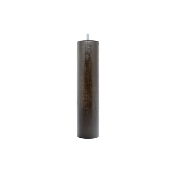 Set med 4 fotbrädor i bok, – Höjd 25 cm – Wenge färg – Skruv M8x20