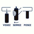 Miniatyrbild 2 av 2: Set med 4 sängben