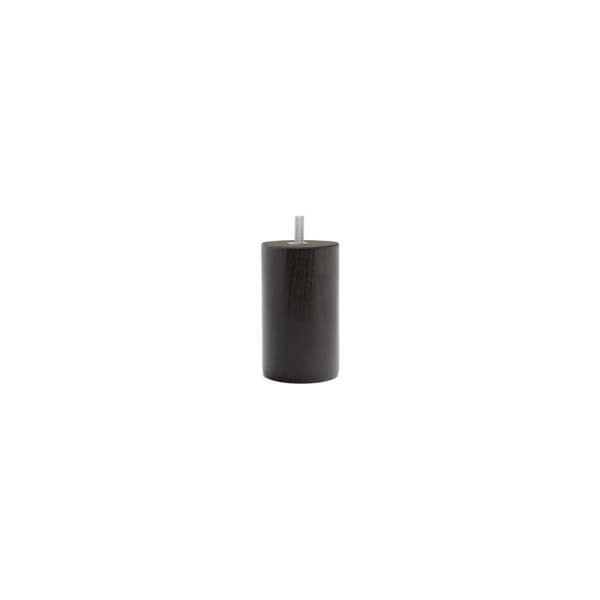 Set med 4 fotbrädor i bok – Höjd 10 cm – Wenge färg – M8x20 skruvar.