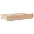 Miniatyrbillede 4 af 8: vidaXL sengeskuffer med hjul 2 stk. 90x55x16 cm massivt fyrretræ