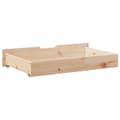 Miniatyrbillede 6 af 8: vidaXL sengeskuffer med hjul 2 stk. 90x55x16 cm massivt fyrretræ
