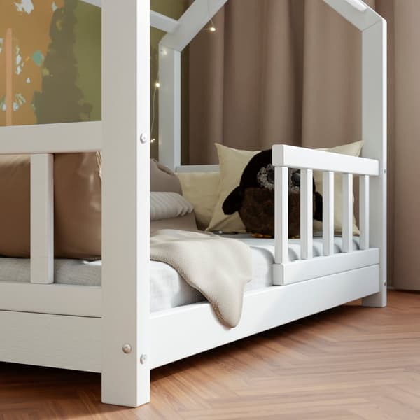 Massiivipuinen lasten sänky, Montessori-sänky, House-sänky