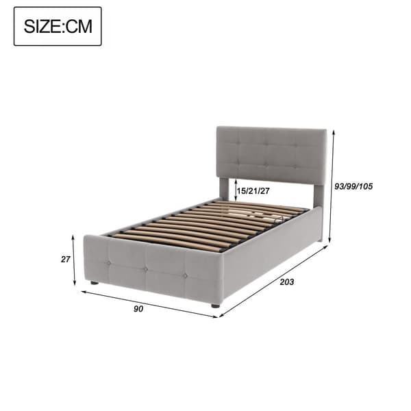 Fløjl sovesofa