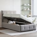 Miniatyrbillede 2 af 5: Fløjl sovesofa
