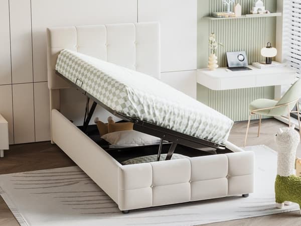 Fløjl sovesofa