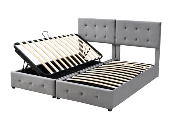 Fløjl sovesofa
