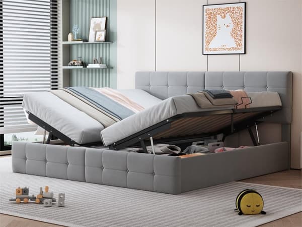 Fløjl sovesofa