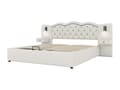 Miniatyrbillede 8 af 9: Sengelinned Toiletseng 180x200 cm - 2 natborde med USB-stik og lamper