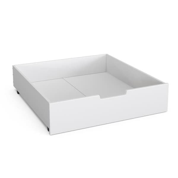 Säng med låda Förvaring VitaliSpa Teddy Tom vit 92 x 21 cm