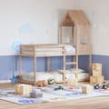 Miniatyrbild 1 av 2: Tak till barnsäng 55x99x139,5 cm massiv furu