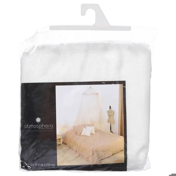 Sänghimmel - MÄRKE - 60 x 250 cm - Myggnät - 100% polyester - Vit