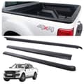 Miniatyrbillede 1 af 2: Bagklap Trim Dæksel til Ford Ranger, Holdbart ABS Materiale, Nem Installation,3 stk.