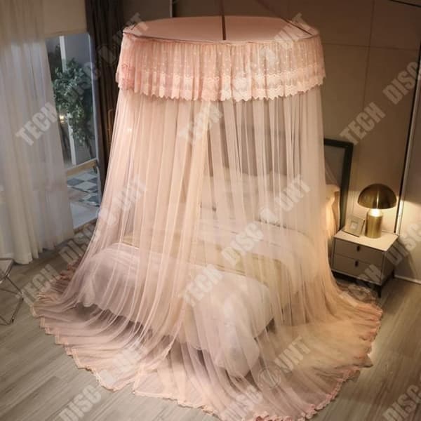 TD® Myggnät utan installation enkeldörr kupol hängande prinsessstil krypterat myggnät hem sovrum myggnät