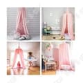 Miniatyrbild 2 av 4: TD® Myggnät babysäng himmel vuxen flicka prinsessa rumsdekoration myggmedel rosa färg bomullsdesign