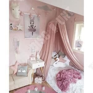 TD® Myggnät Barndesign Rosa Modern stil Dekoration Sovrumsinredning unik sänghimmel försköna sovrummets utseende