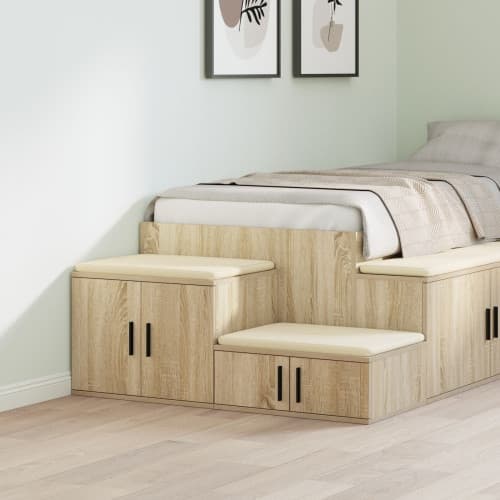 Förvaringsskåp Sonoma Ek 108x41x40 cm Tillverkat av Konstruerat trä