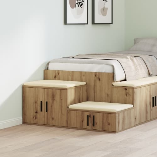 Förvaringsskåp Artisan Ek 108x41x40 cm i konstruerat trä