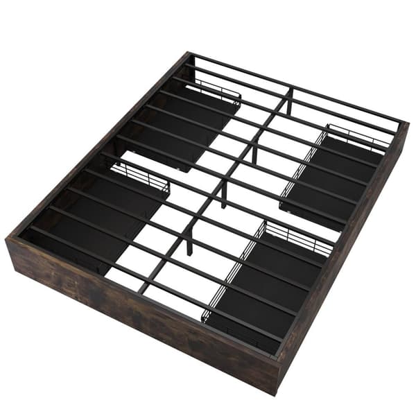 Strygejern dobbeltseng 140 x 200 cm - med 4 skuffer - sort