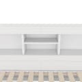 Miniatyrbillede 11 af 11: Daybed 90x200cm Avec Un Lit Gigogne 90x190cm - Sengekommode med LED og stik, hvid