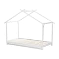 Miniatyrbillede 6 af 11: Husseng – Udtræksseng i massivt træ – 90/180x190 cm – Hvid