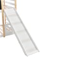 Pikkukuva 10 / 11: Cabane kerrossänky 90x200cm - tikkailla ja liukumäellä - mäntyrunko - valkoinen