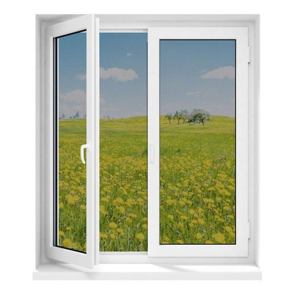 Hoberg Fönstermyggnät 150 x 130 cm svart