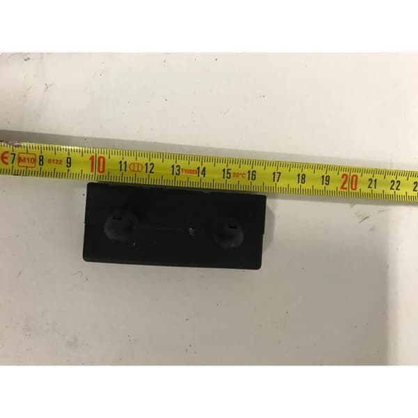 Svarta ändar - SCM - 60mm - Kompatibla med lamellbotten - Lätt att montera - Metall