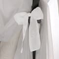 Miniatyrbild 3 av 4: Royale Linens Myggnät - 9325-150-0100 - Sänggardinset i polyester, vit, One Size