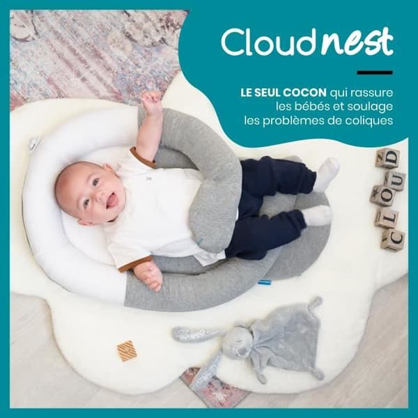 Babymoov CloudNest antikolikreducerare - integrerad varmvattenflaska