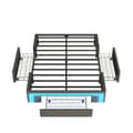 Pikkukuva 4 / 11: Sängynrunko 160x200 laatikoilla - PU-nahka ilman sängynpäätyä, LED-nauha, metallirunko - harmaa