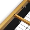 Pikkukuva 10 / 11: Parivuode 140x200 LEDillä, USB-C-lataus, APP-ohjaus ja 4 laatikkoa – pehmustettu samettisängynrunko patjalla