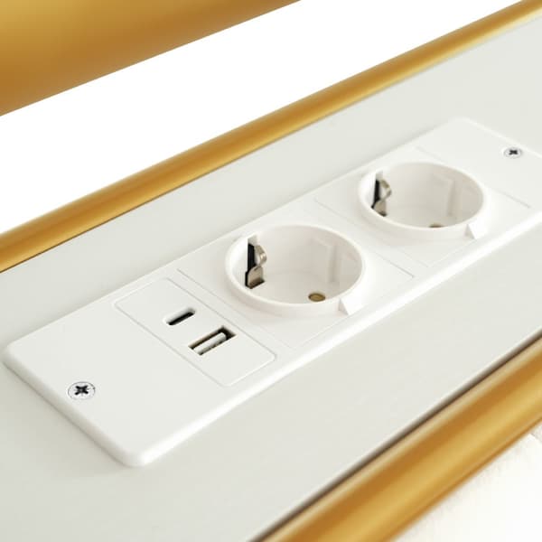 Parivuode 140x200 LEDillä, USB-C-lataus, APP-ohjaus ja 4 laatikkoa – pehmustettu samettisängynrunko patjalla