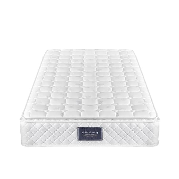 Yhden hengen sänky 90x200 cm LED-valaistuksella, säädettävä sängynpääty, 4 laatikkoa ja musta PU-nahka – patjalla