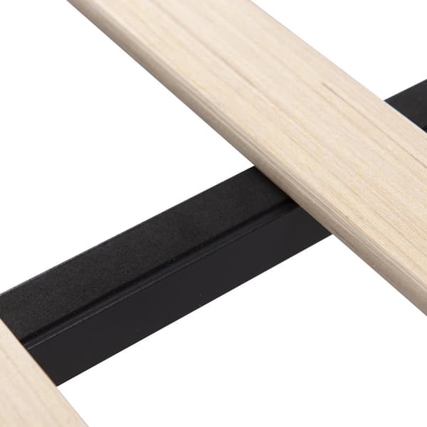 Yhden hengen sänky 90x200 cm harmaata liinavaatea USB-C-latauksella ja sälepohjalla, nuorisosänky patjalla makuuhuoneeseen/vierashuoneeseen