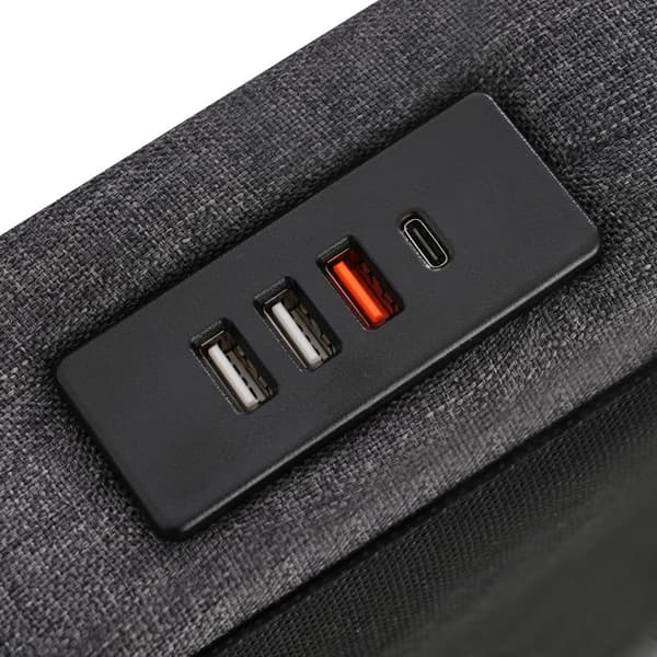 Parivuode 160x200 USB-C, LED ja 4 laatikkoa – harmaa nuorisosänky puisilla säleillä ja patjalla