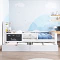 Pikkukuva 1 / 11: Monitoiminen Kinder Bite, laatikoilla ja laudalla, ilman patjaa, valkoinen, 90x200