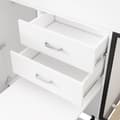 Pikkukuva 10 / 11: Etäinen 90x200 cm, mitä ausziehbarem Schreibtisch, Garderobe, Schubladen, Regalen und Leitern, Multifunktionales Kinderbett, Weiß