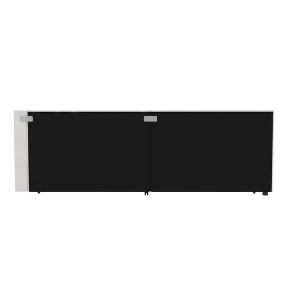 Daybett 90x200cm - Tagesbitt, Schlafsofa, USB+Type C, LED-Umgebungslicht, Ausziehbar, Lättost - Leinen, Beige