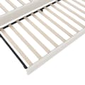 Pikkukuva 11 / 11: Daybett 140x200cm - Tagesbitt, Schlafsofa, USB+Type C, LED-Umgebungslicht, Ausziehbar, Lättrust - Leinen, Beige