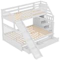 Pikkukuva 10 / 11: Etagen-kuolain, 90 x 200 yli 140 x 200, Schubladenilla, Stauraumilla ja liukusäätimellä, monitoiminen, Weiß
