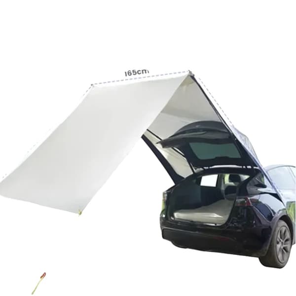 Kunstlæder, Bærbart Design, Nem Opsætning,Bagagerum canopy